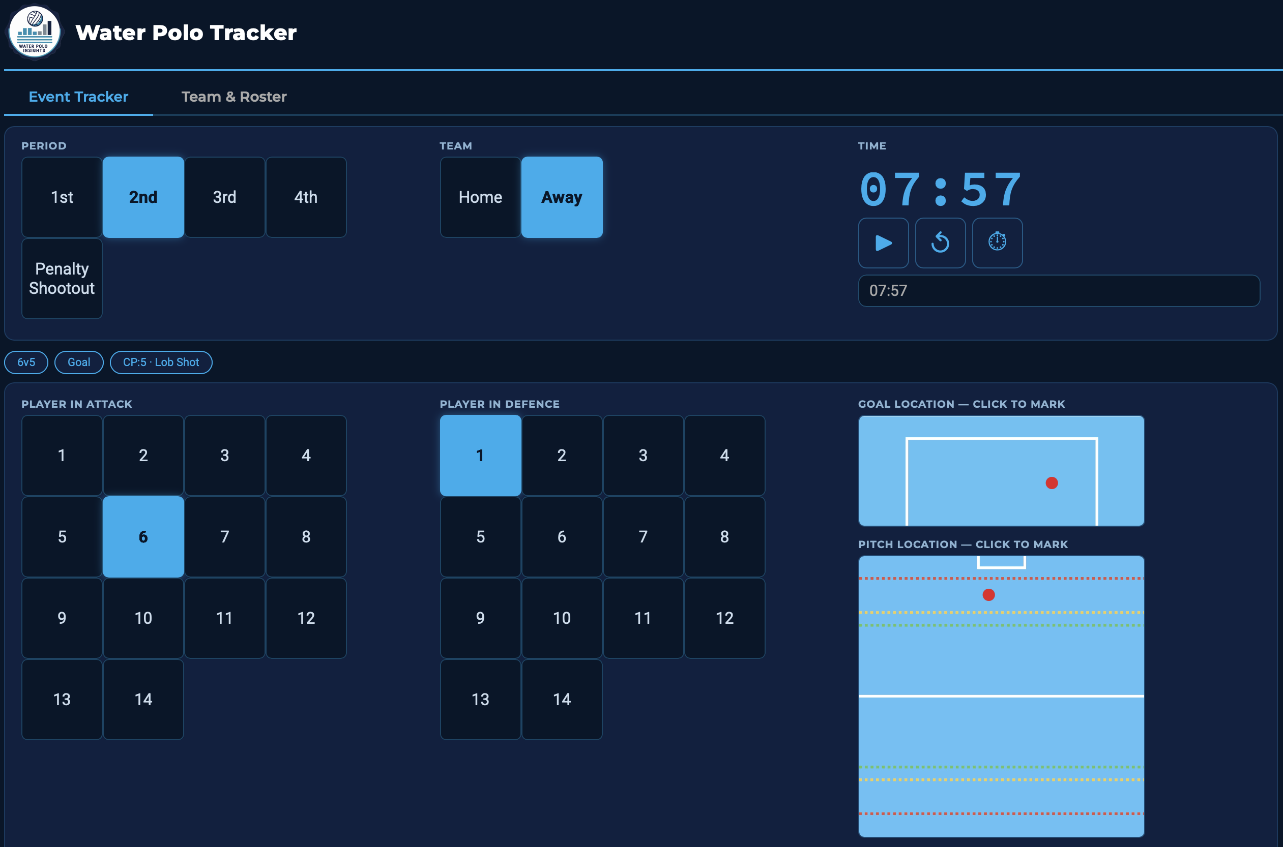 Match tracker preview